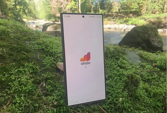 Airalo eSIM speed test on our phone