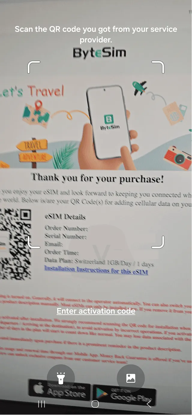 Instalacja eSIM ByteSIM 3