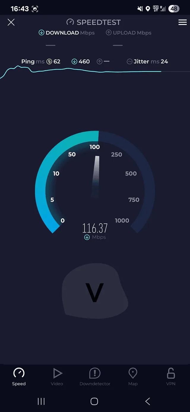 Jetpac eSIM Speed Test 1
