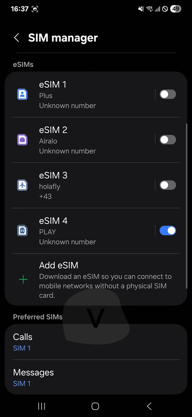 Jetpac eSIM installation 5