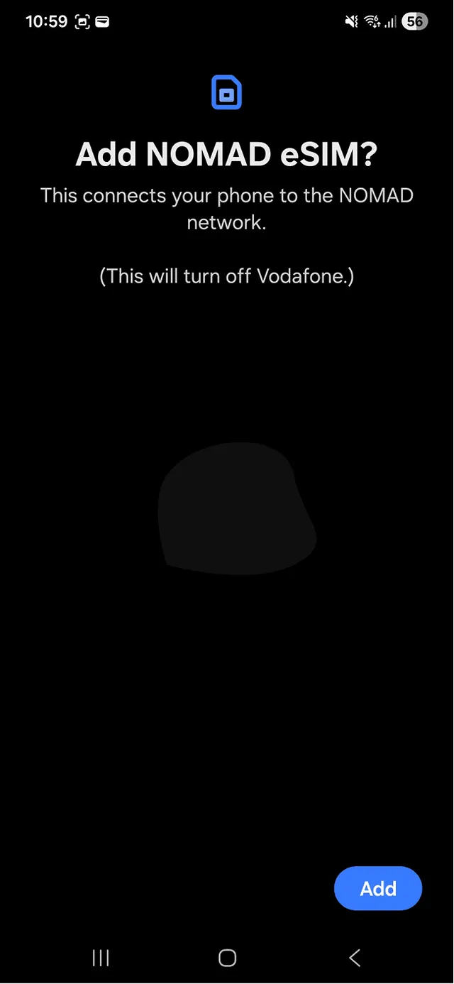 Instalacja Nomad eSIM 1