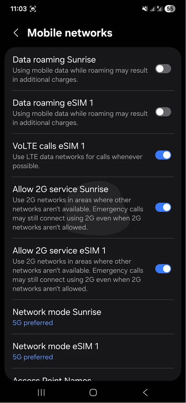 Instalacja Nomad eSIM 4