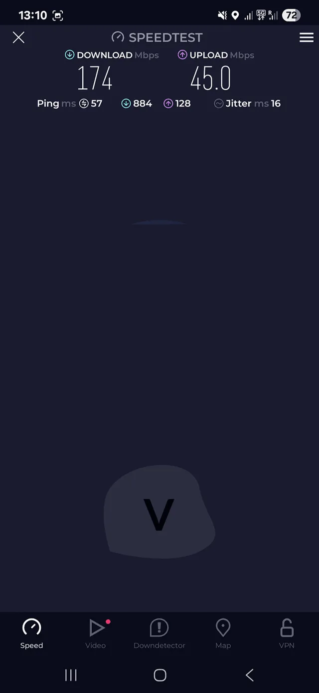 Speed test Saily eSIM 3