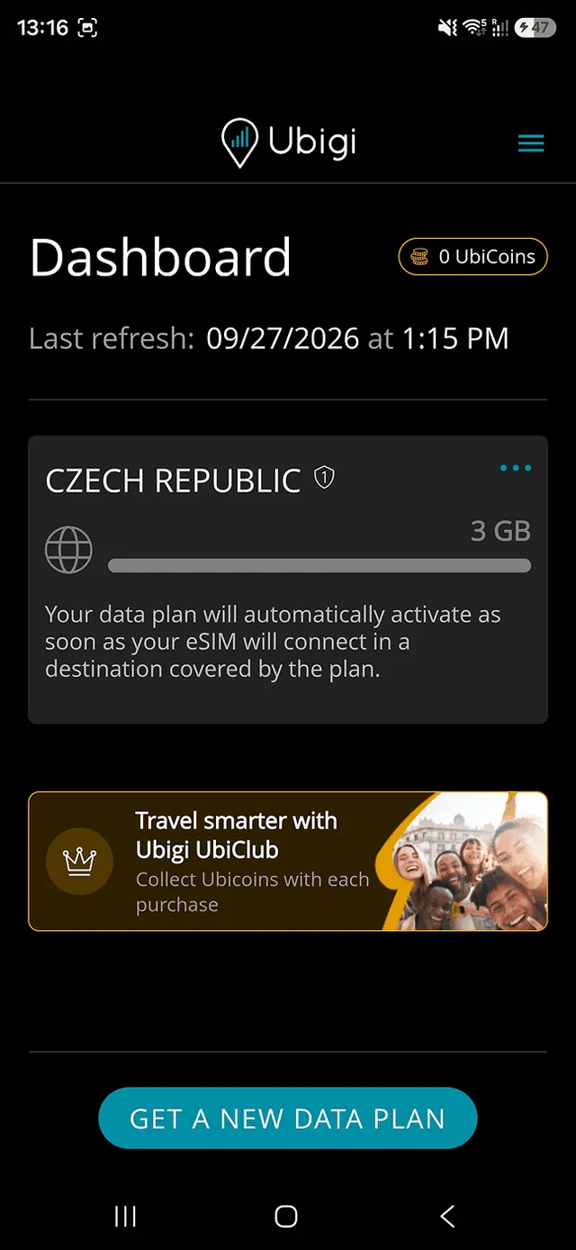 Ubigi eSIM installation step 4